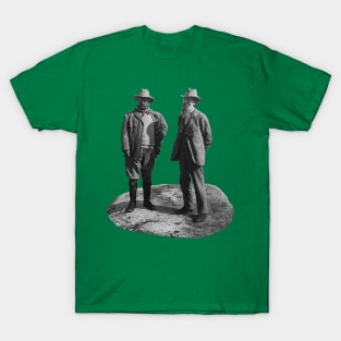 Theodore Roosevelt & John Muir at Glacier Point T-Shirt